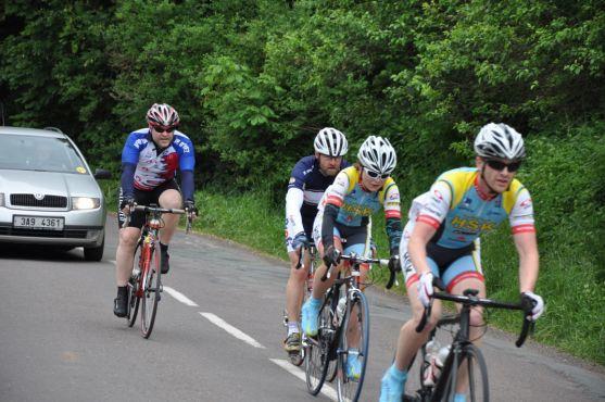 Jan Hruška po páté zvítězil na silničním cyklistickém maratonu Sudety Tour