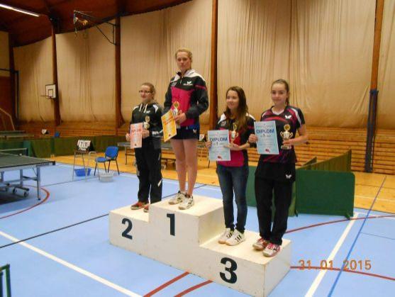 V Broumově hrálo stolní tenis šest hráčů a hráček z první stovky českého žebříčku