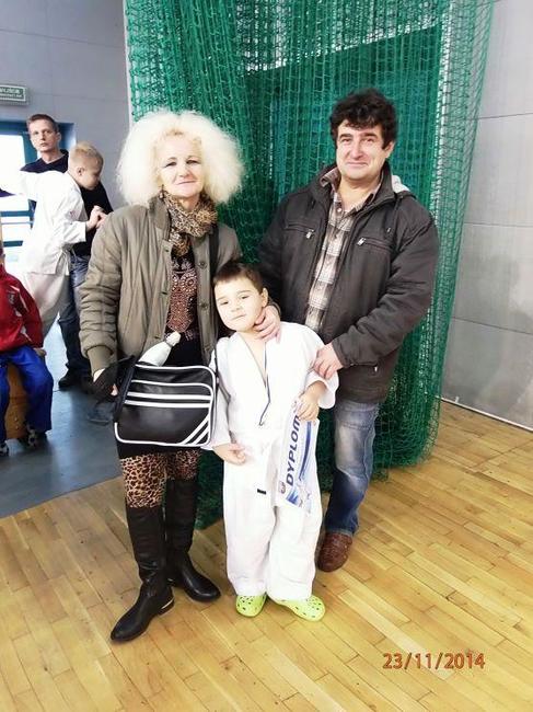 Pět malých broumovských judistů si přivezlo medaili z polského Dzierzoniówa