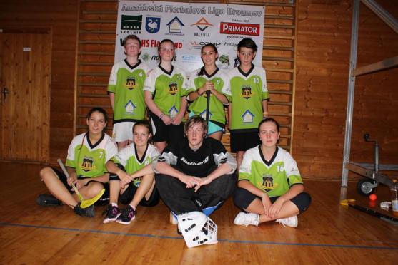 Florbalová Primátor AFL Broumov liga odstartovala