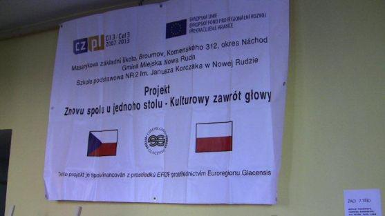 Skončil projekt Masarykovy základní školy v Broumově Znovu spolu u jednoho stolu