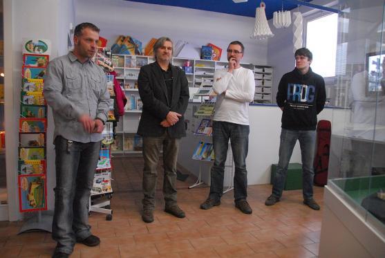 Expozice výstavy v polickém Muzeu papírových modelů představuje firmu Betexa