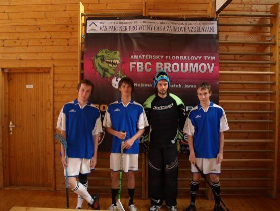 Florbalový turnaj T-Rex CUP 2013 vyhrál náchodský tým IBK Rébus
