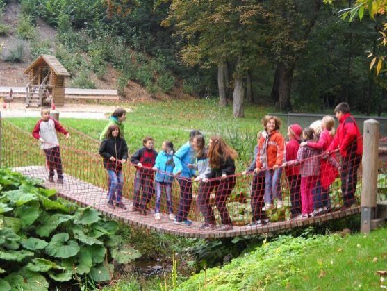 Sportovní dopoledne v broumovské Alejce