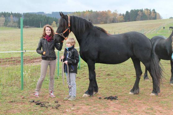 Za vysvědčení Den na koni