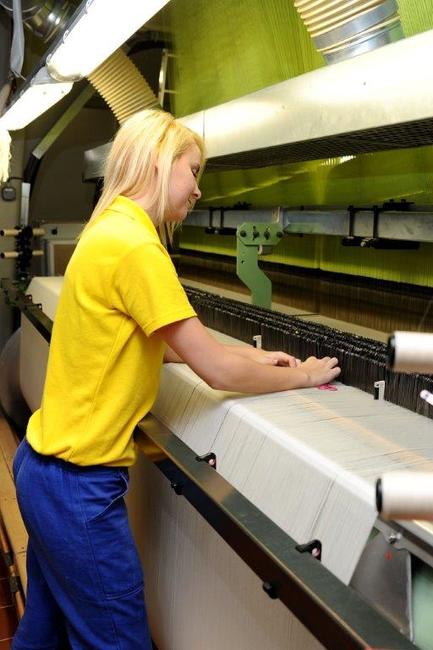 Učební obor Výrobce textilií, to je nejlepší cesta, jak získat práci v a. s. VEBA 