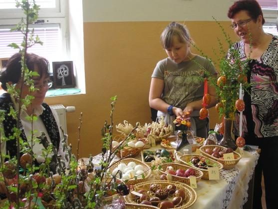 V Křinicích pořádali jako jediná vesnice na Broumovsku Velikonoční řemeslný jarmark 