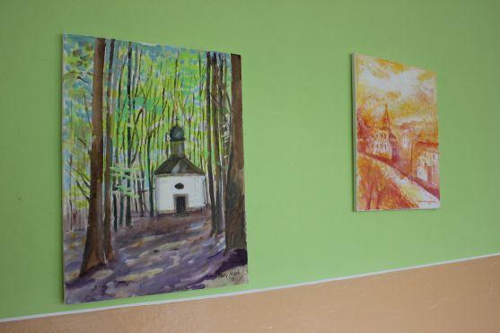 Křinice obsadili výtvarníci. Budou vystavovat, ale také recitovat 