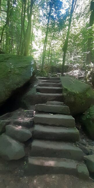 Pohádkové vodopády pod Hejšovinou