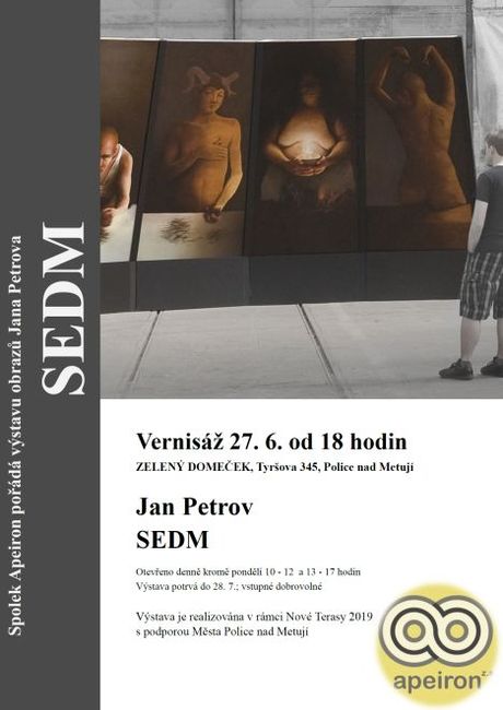 Broumovský rodák Jan Petrov vystavuje v Polici nad Metují