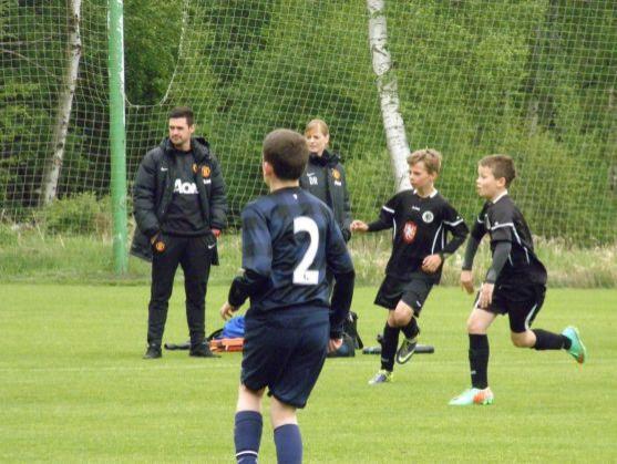 Broumovský fotbalista Dan Hypšman si zahrál proti Manchesteru United