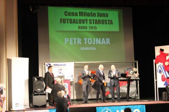 Během Galavečera krajského fotbalu bylo o Broumově hodně slyšet