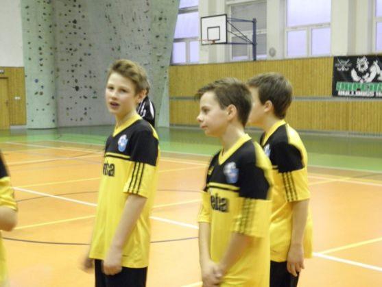 Mladší žáci Slovanu Broumov zvítězili na fotbalovém halovém turnaji v Hořicích