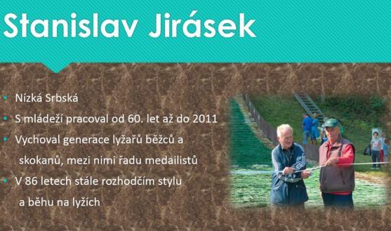 Zlatou korunu za dlouhodobou činnost s dětmi převzal i Stanislav Jirásek st. z BKL Machov