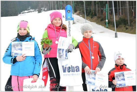 Cenu Teplických skal si odnesla starší žákyně ze Sokola Deštné v Orlických horách