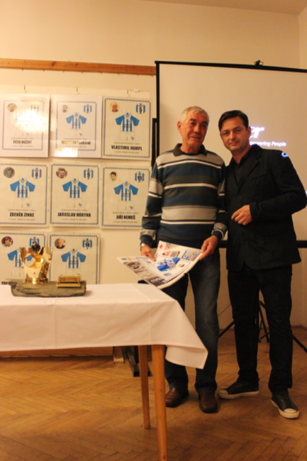 Broumov vyhlásil fotbalové legendy, které byly uvedeny do Síně slávy