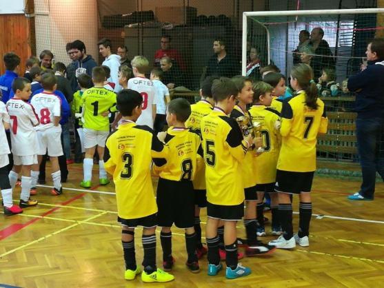 První zimní úspěch fotbalistů Slovanu. Starší přípravka třetí ve Vamberku 