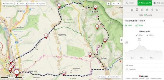 Z Broumova přes Rožmitál k prvohorním sopkám Javořích hor