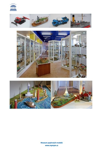 Polické Muzeum papírových modelů slaví 5 let – rok 2013