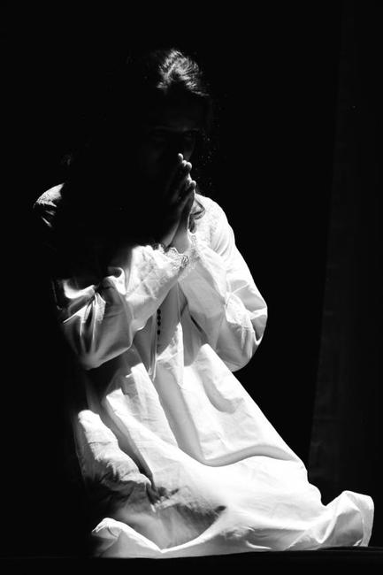 Slovenská herečka Andrea Kerestešová vystoupila v Broumově v divadelním představení Dekameron