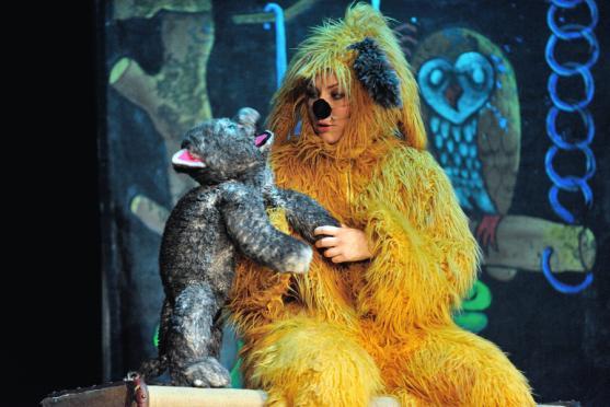 Pohádkovou sobotu děti prožily s Jagoubabou a třemi loupežníky