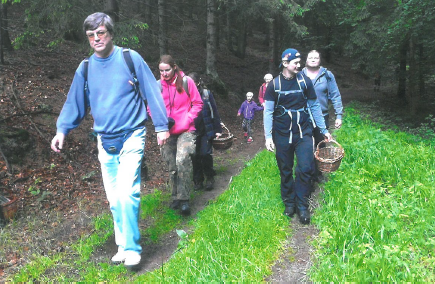 Otevírání lesa na Broumovsku aneb první osvětová akce v roce 2020 pro houbaře a mykology 