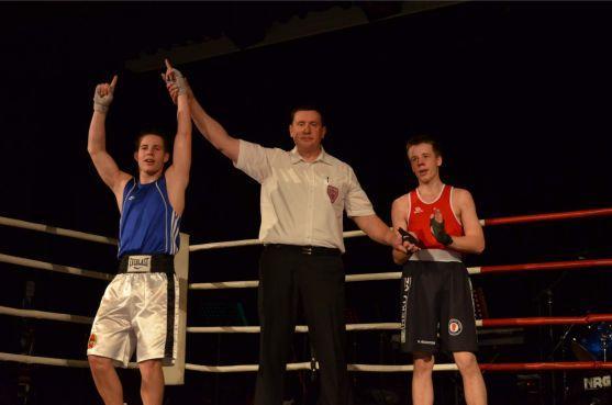 Lukáš Konečný byl hvězdou broumovského Galavečera boxu