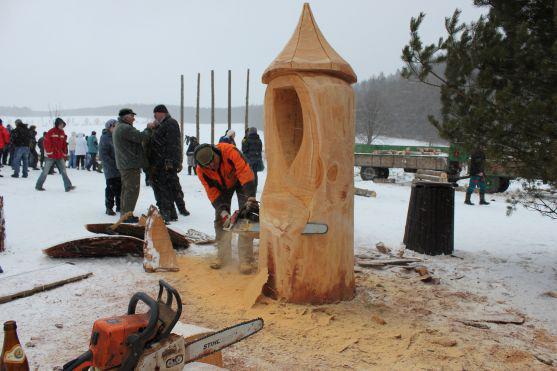 V Dolním Adršpachu si poměřili své schopnosti dřevorubci