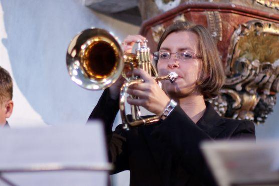 Pražské jazzové sexteto v Božanově recitací doprovodil herec Alfred Strejček 