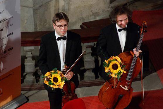 Česká televize natáčela koncert Zemlinského kvarteta v Otovicích 