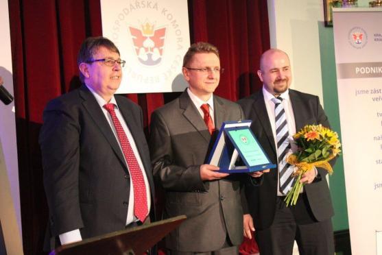 Společnost Veba byla vyhlášena Firmou roku Náchodska 2015 
