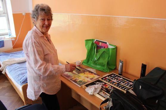 Křinice obsadili výtvarníci. Budou vystavovat, ale také recitovat 