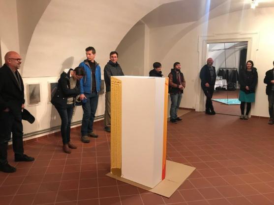 V Dětské galerii Lapidárium v broumovském klášteře vystavuje David Hanvald