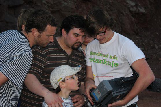 V Lomu Rožmitál u Broumova se natáčela akční scéna filmu Bastardi III 