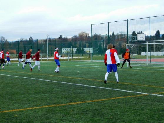 Předsilvestrovské derby fanoušků pražských "S" vyhráli sešívaní