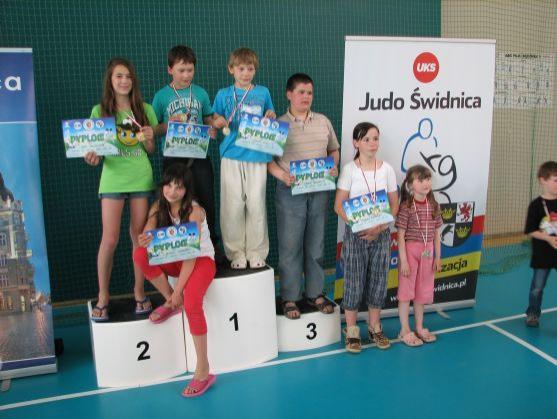 Swidnické mistrovství dětí v judu. Šest judistů z Broumova přivezlo šest medailí