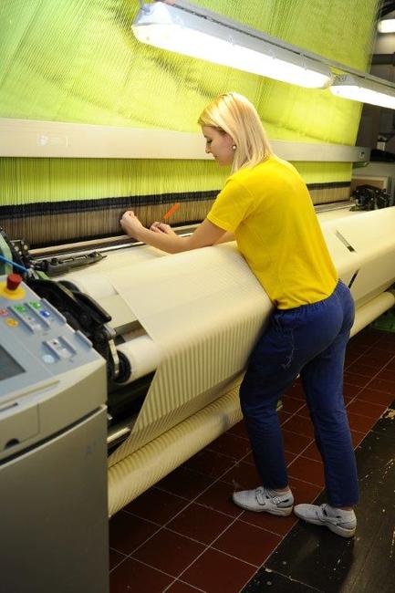 Učební obor Výrobce textilií, to je nejlepší cesta, jak získat práci v a. s. VEBA 