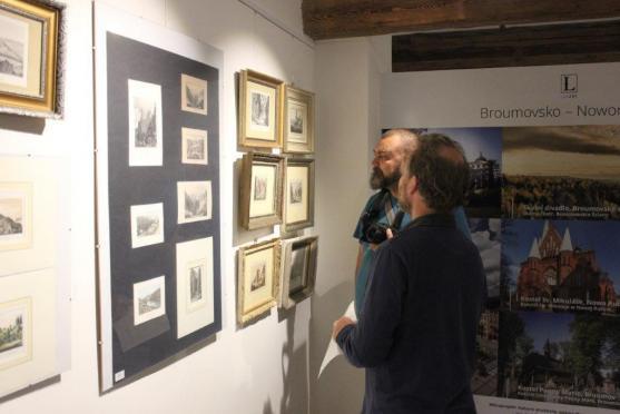 V Galerii Lokart byla zahájena výstava Petra Bergmanna Krkonoše na starých mapách a rytinách