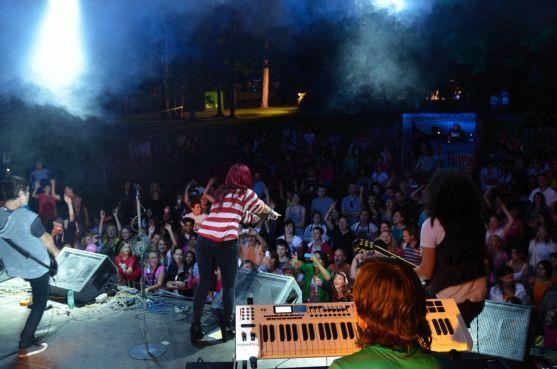 V Broumově vystoupila zpěvačka Ewa Farna 