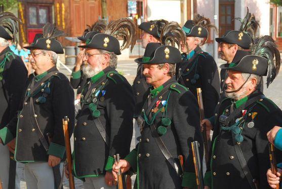 Oslavy polických ostrostřelců na fotografiích Štěpána Horáka