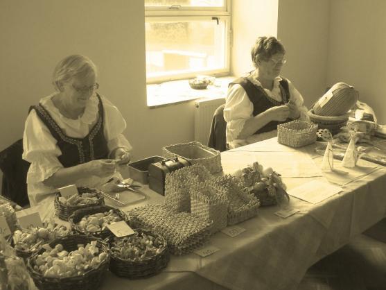 V Křinicích pořádali jako jediná vesnice na Broumovsku Velikonoční řemeslný jarmark 