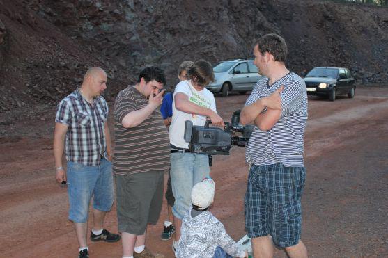 V Lomu Rožmitál u Broumova se natáčela akční scéna filmu Bastardi III 