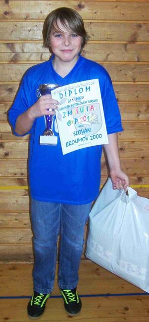 Vítězství v zimním fotbalovém Ulita cupu zůstalo v Broumově