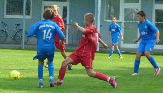 Fotbaloví starší žáci Slovanu Broumov za sebou mají úspěšný podzim