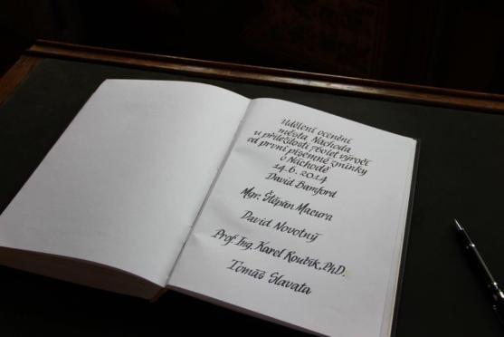 David Novotný převzal v Náchodě mimořádné ocenění za šíření dobrého jména města