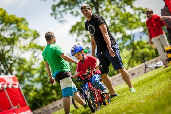 Klášterní zahrada se o víkendu proměnila v cykloráj Trail Days