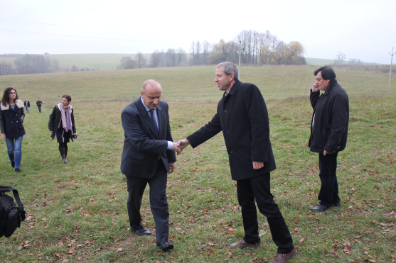 Broumovský starosta Jaroslav Bitnar přivítal srbskou delegaci