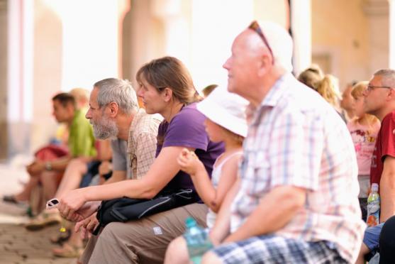 Ozdobou posledního představení osmého Malého letního divadlení byla Valerie Zawadská