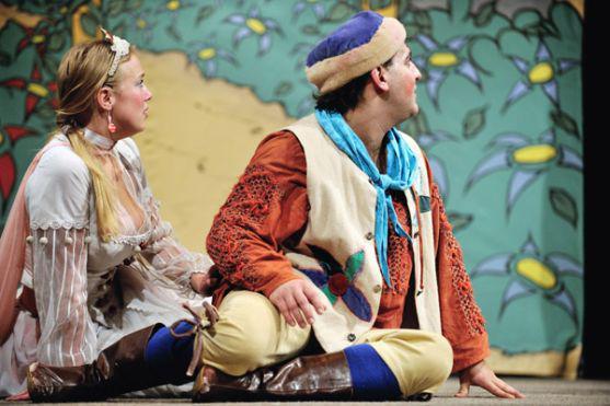 Pohádka Jak se Honza dostal na hrad na fotografiích Jana Záliše