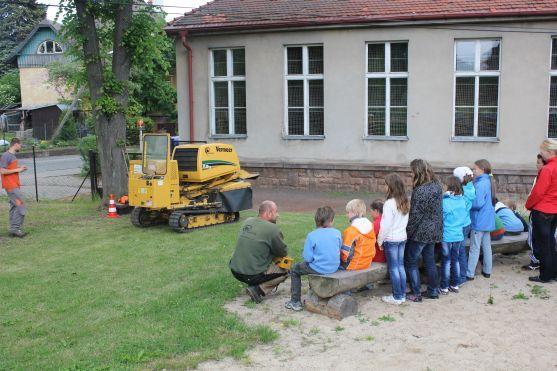 Den s arboristy v Naší zahradě